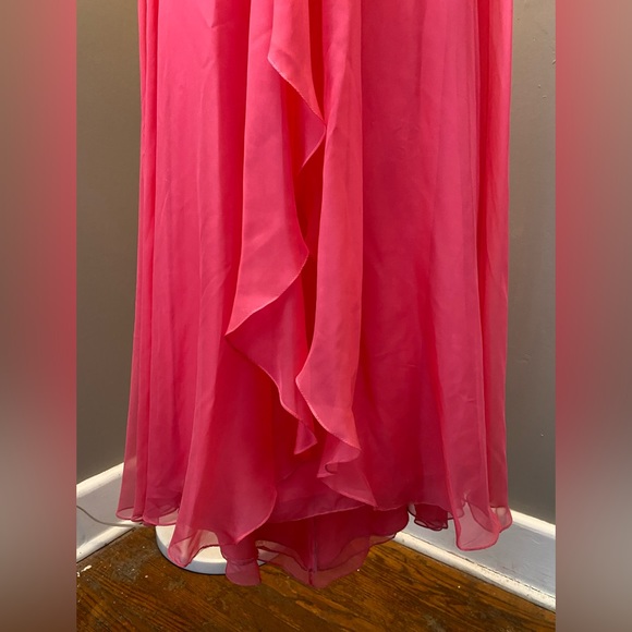 Pink long prom dress - Picture 5 of 9